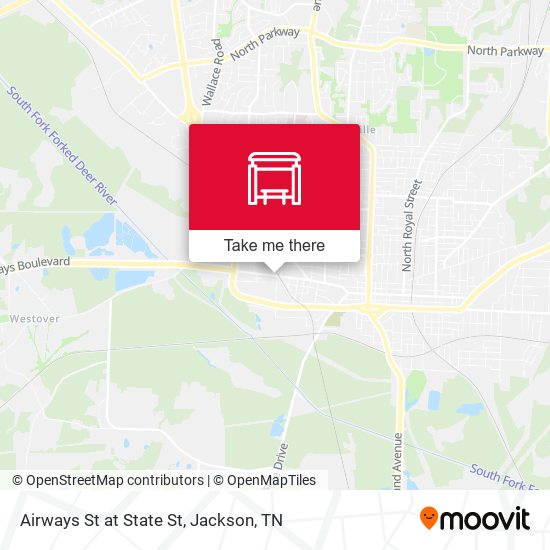 Mapa de Airways St at State St
