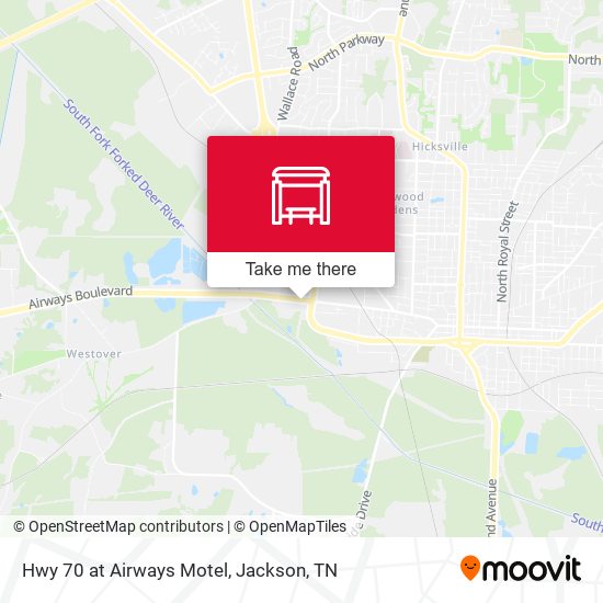 Mapa de Hwy 70 at Airways Motel