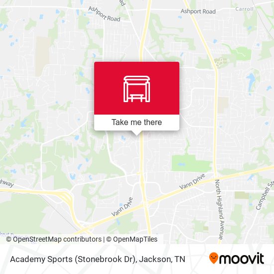 Mapa de Academy Sports (Stonebrook Dr)