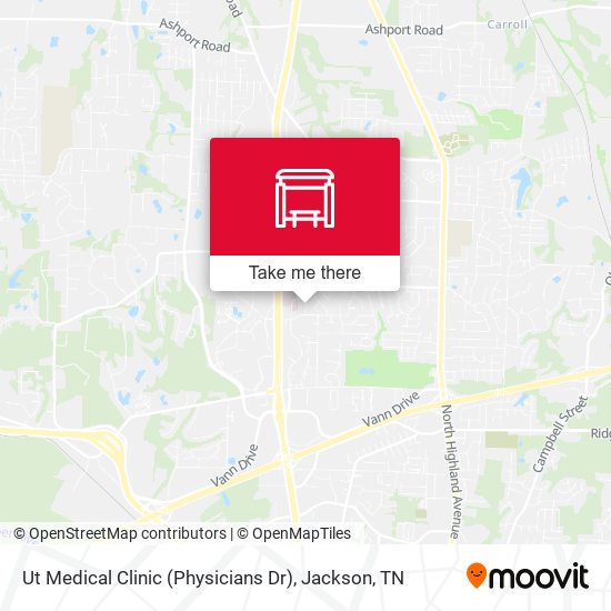 Mapa de Ut Medical Clinic (Physicians Dr)