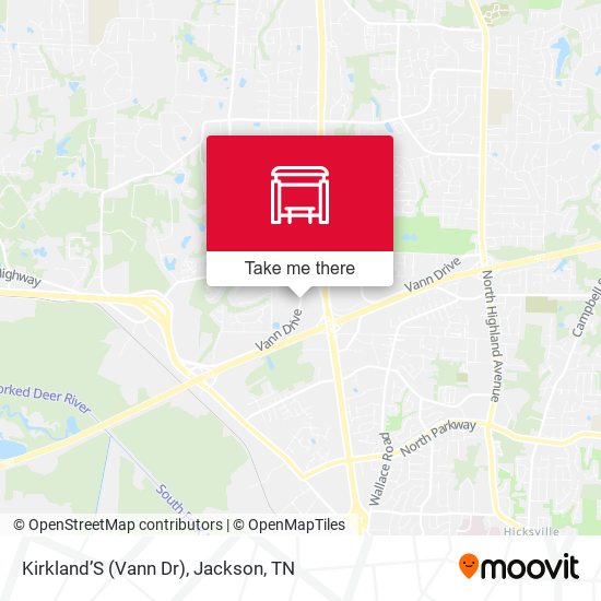 Kirkland’S (Vann Dr) map