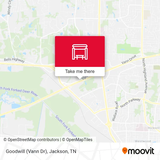 Goodwill (Vann Dr) map