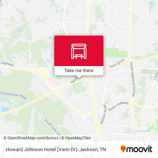Howard Johnson Hotel (Vann Dr) map