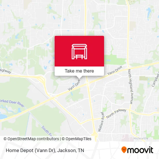 Home Depot (Vann Dr) map