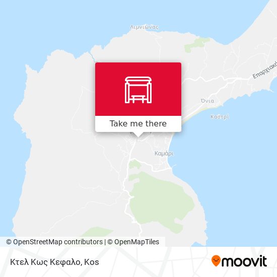 Κτελ Κως Κεφαλο map