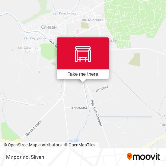Миролио map