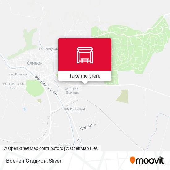 Военен Стадион map