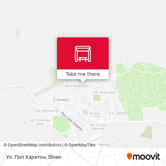 Ул. Поп Харитон map