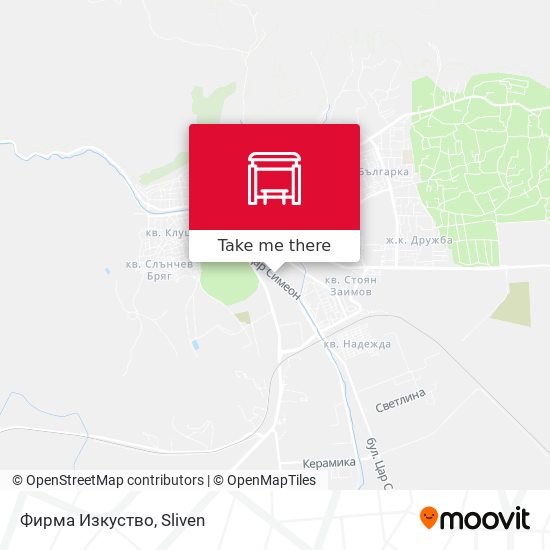 Фирма Изкуство map