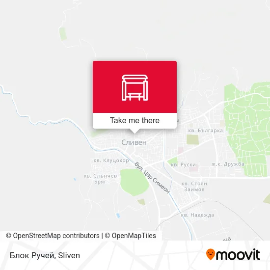 Блок Ручей map