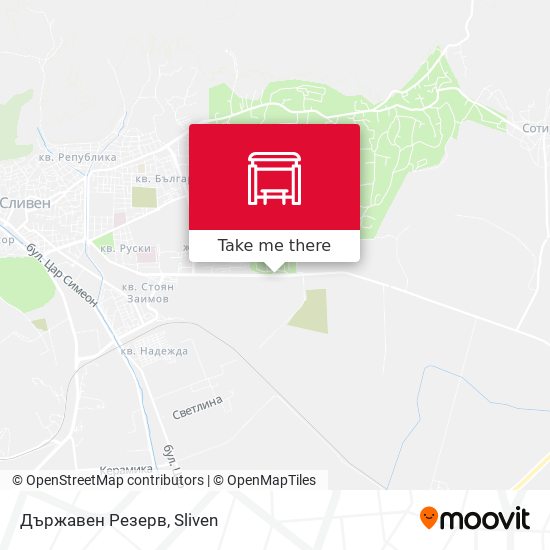 Държавен Резерв map