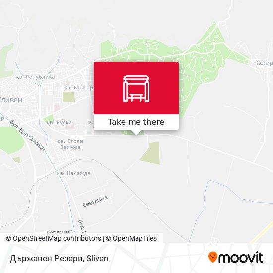 Държавен Резерв map