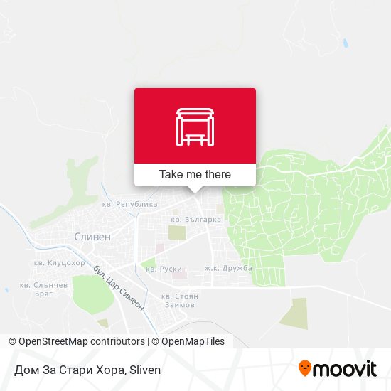 Дом За Стари Хора map
