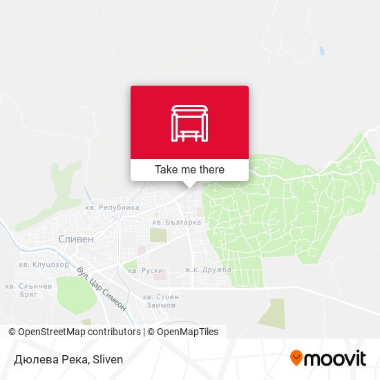 Дюлева Река map