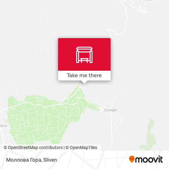 Моллова Гора map