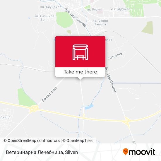 Ветеринарна Лечебница map
