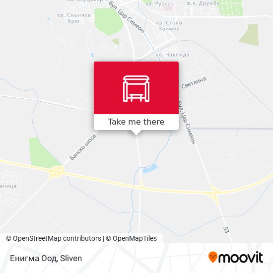 Енигма Оод map