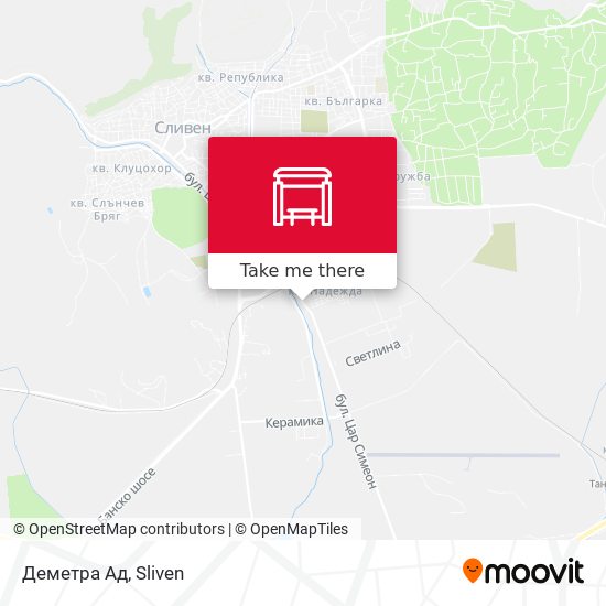Деметра Ад map