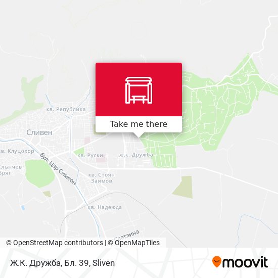 Ж.К. Дружба, Бл. 39 map
