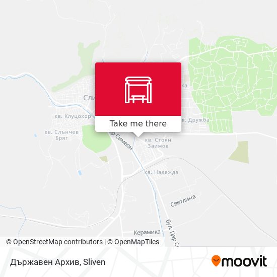 Държавен Архив map