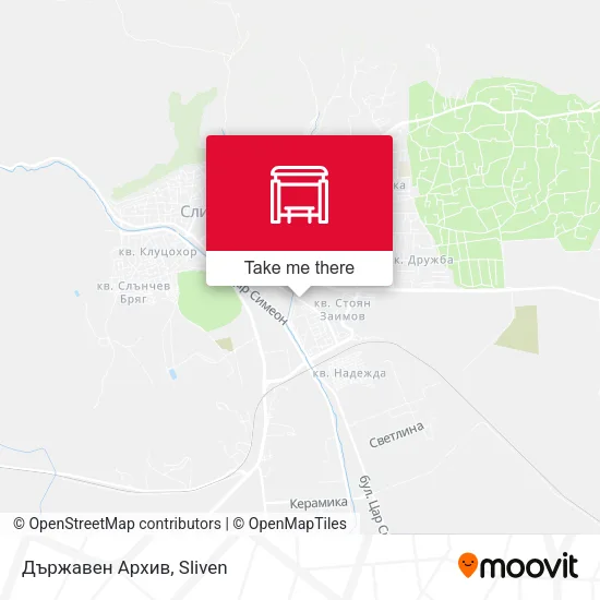 Карта Държавен Архив