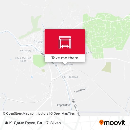 Ж.К. Даме Груев, Бл. 17 map