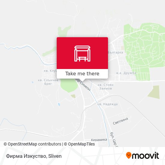 Фирма Изкуство map