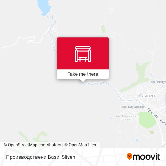 Карта Производствени Бази