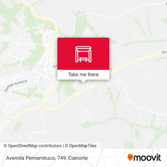 Avenida Pernambuco, 749 map