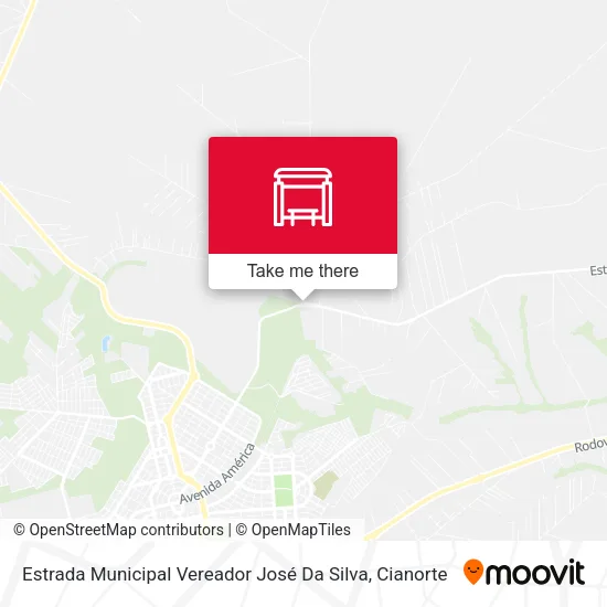 Estrada Municipal Vereador José Da Silva map