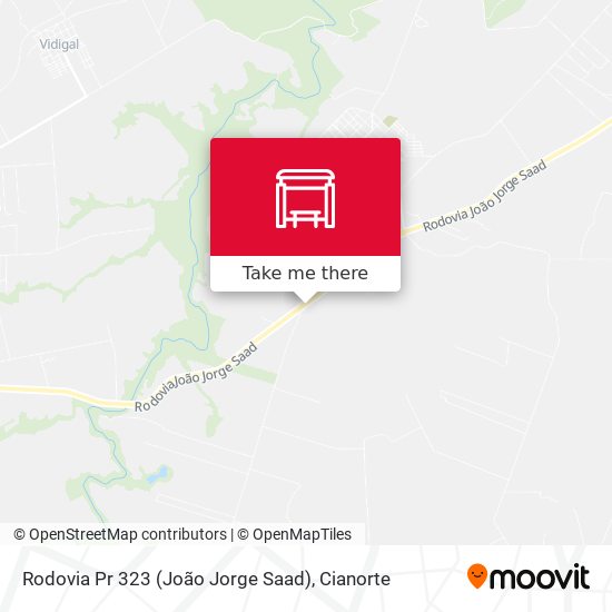 Rodovia Pr 323 (João Jorge Saad) map