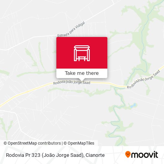 Rodovia Pr 323 (João Jorge Saad) map