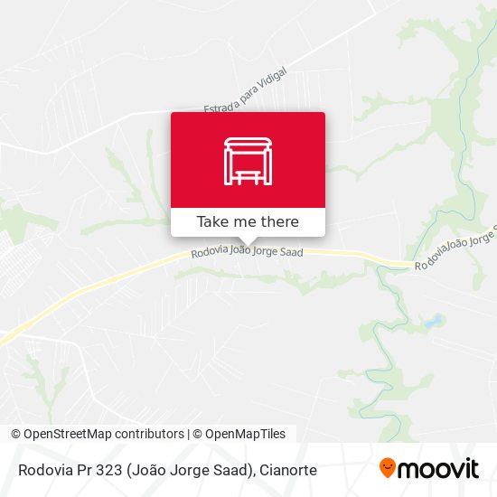 Rodovia Pr 323 (João Jorge Saad) map