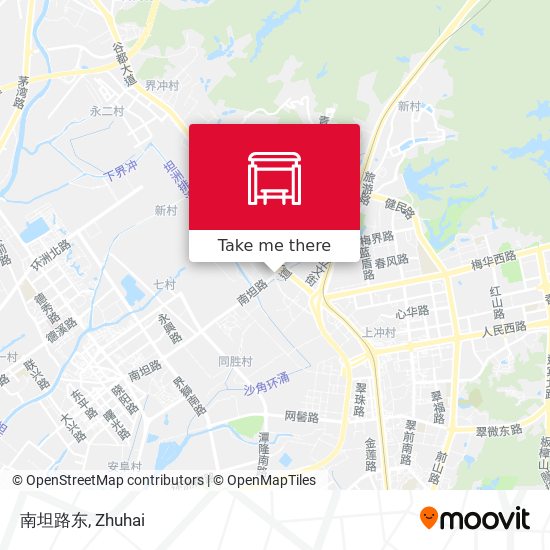 南坦路东 map
