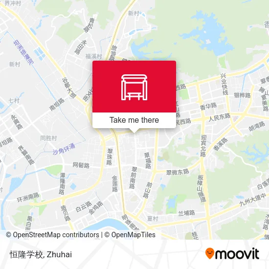 恒隆学校 map