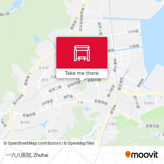 一六八医院 map