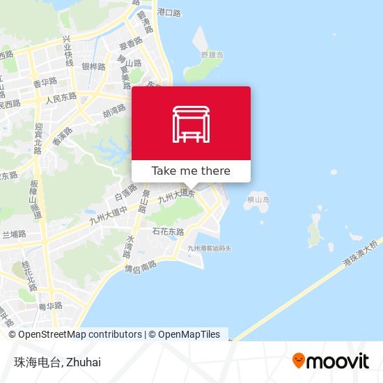 珠海电台 map