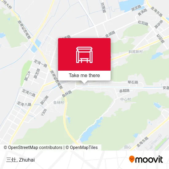 三灶 map