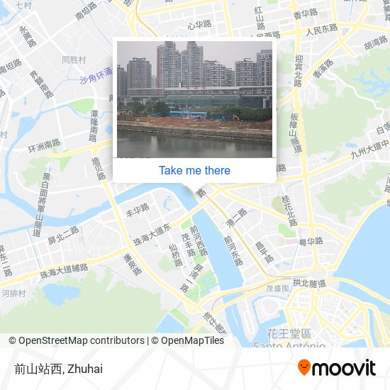 前山站西 map