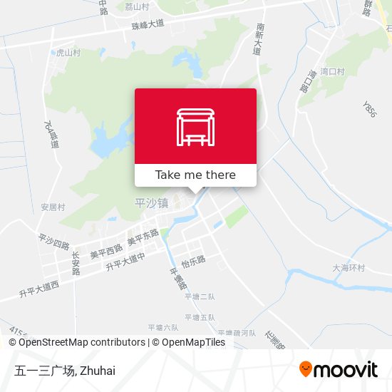 五一三广场 map