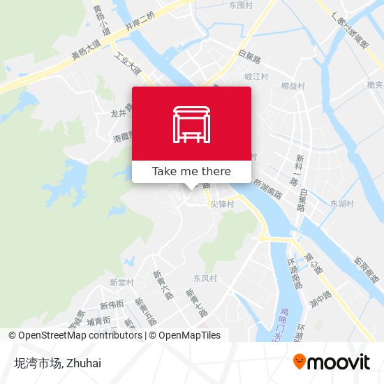 坭湾市场 map