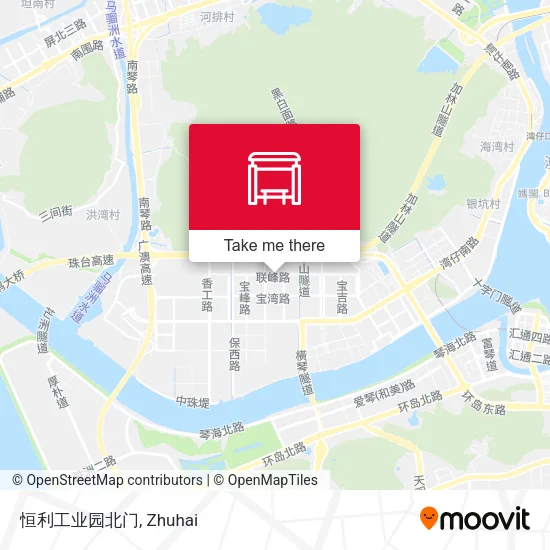 恒利工业园北门 map