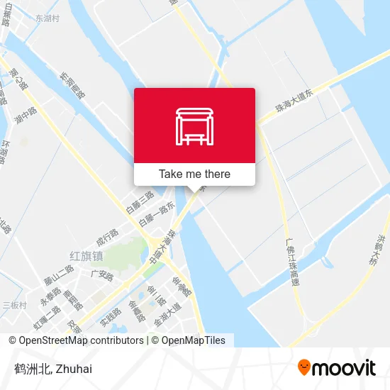 鹤洲北 map