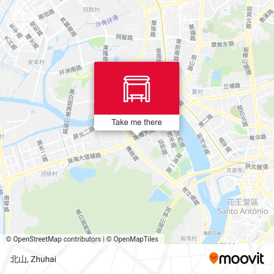 北山 map