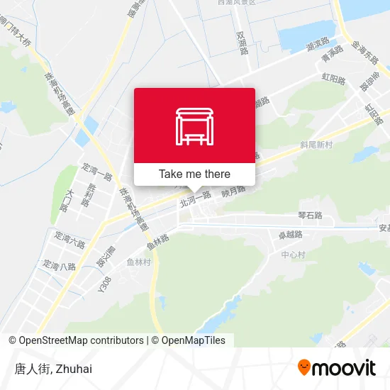 唐人街 map