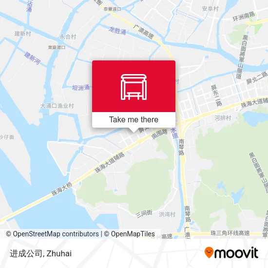 进成公司 map