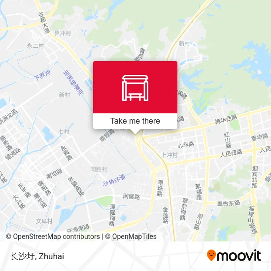 长沙圩 map