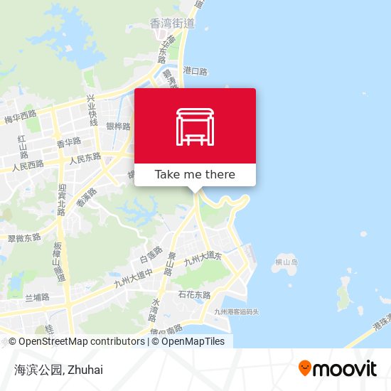海滨公园 map