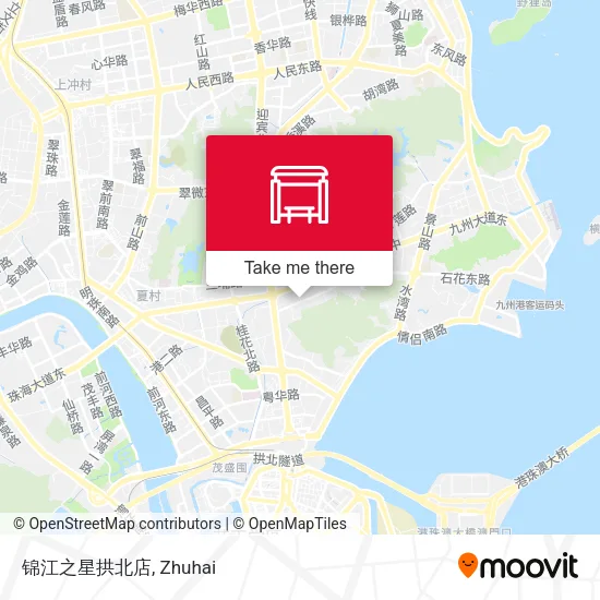 锦江之星拱北店 map