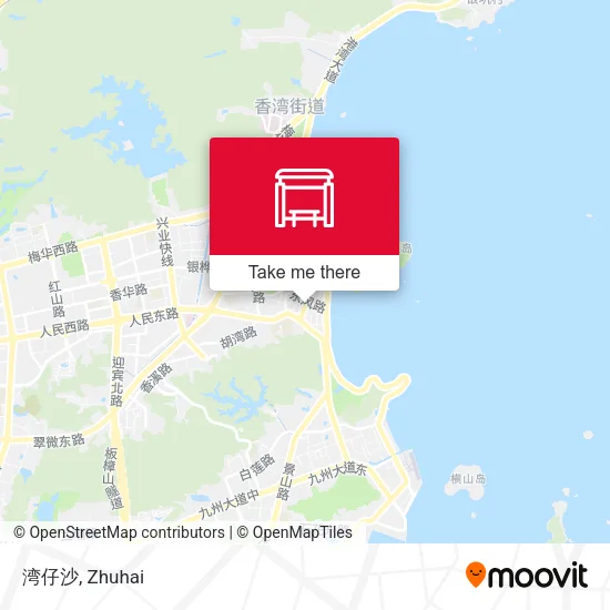 湾仔沙 map